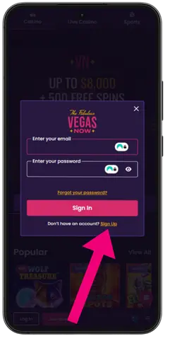 How to Claim Your VegasNow Casino Bonus