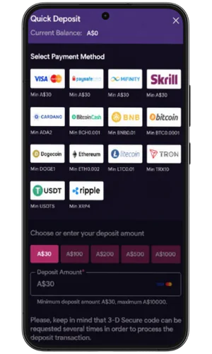 Make a Deposit Vegas Now